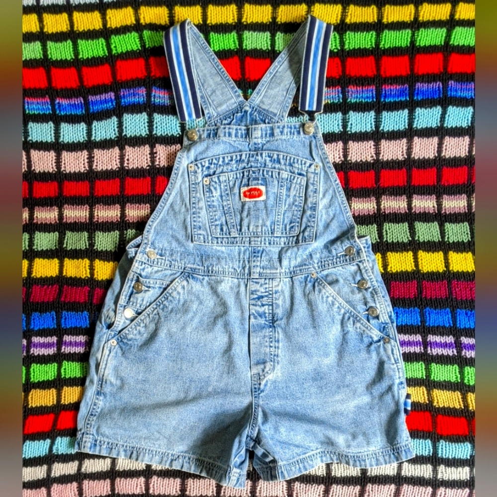 90's vintage shortalls
